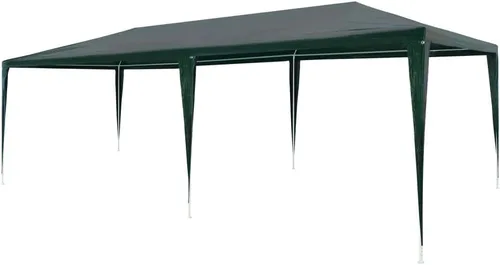 Miniatura 7 de vidaXL Partytent - Toldo duradero para exteriores, material de polietileno resistente al agua, marco de acero resistente al óxido, color antracita