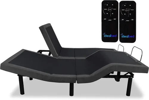 Miniatura 10 de iDealBed 3i Base de cama ajustable personalizable, inalámbrica, gravedad cero, posiciones de confort con un toque, memoria programable