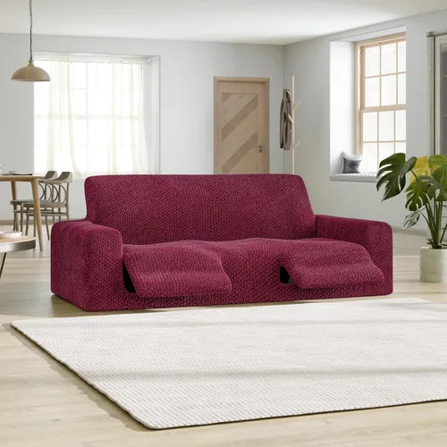 Miniatura 2 de PAULATO BY GA.I.CO. Funda reclinable – Funda de ajuste suave – Protector elástico de muebles reclinables de 1 pieza – Tela de terciopelo lavable a