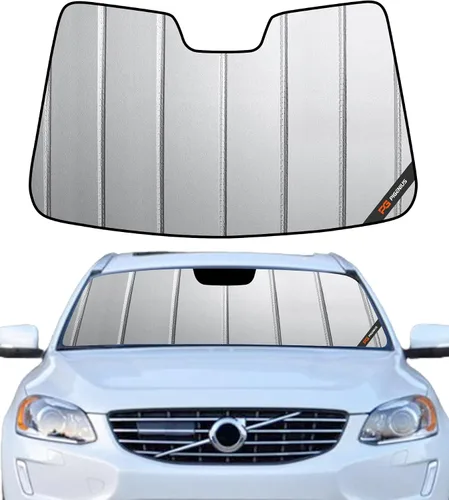 Pigenius Parasol para Parabrisas del Volvo XC60 2010-2017 - Sombrilla Personalizada para Ventana Delantera - Protección