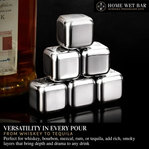 Miniatura 6 de Kit de fabricación de whisky de alta calidad, juego de infusión de cóctel de 15 piezas con guía de recetas, botellas de vidrio, cubos de acero Kit