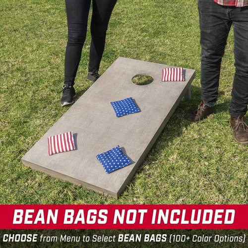 Miniatura 4 de GoSports Juego de tablas de cornhole de madera de tamaño reglamentario de 4 x 2 pies, incluye funda de transporte y bolsas de frijoles