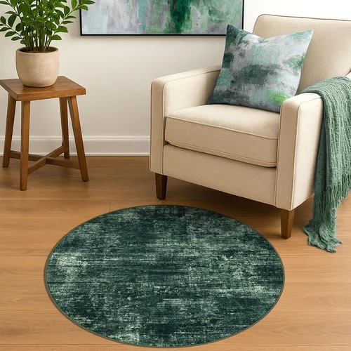 Miniatura 318 de IOHOUZE Alfombra abstracta lavable de 3 x 12 pies para pasillos, antideslizante para cocina, camino de entrada de lana sintética para interiores