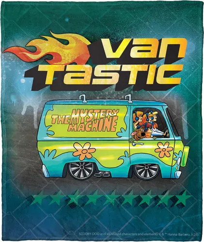 Miniatura 6 de Northwest Scooby Doo - Manta de seda táctil, 50 x 60 pulgadas, equipo de perros