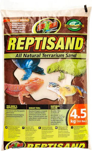 Miniatura 2 de Zoo Med ReptiSand®, 10 libras, blanco desierto