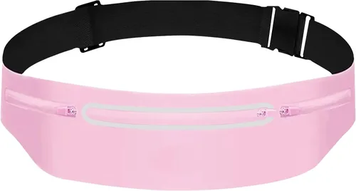 Miniatura 9 de Riñoneras para mujer, riñonera impermeable para hombres, cintura ajustable para correr, bolsa de bolsillo delgada y expandible, soporte para iPhone
