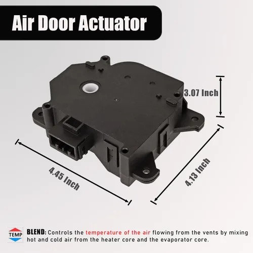 Miniatura 4 de Actuador de puerta de mezcla de calentador HVAC 604-239, lado del conductor, compatible con Ford Edge Lincoln MKX 2007-2015, el actuador