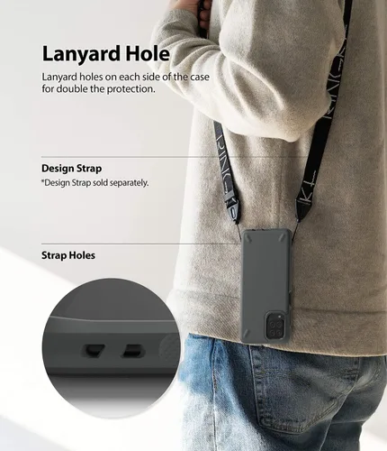 Miniatura 7 de Ringke Onyx - Funda compatible con Samsung Galaxy A12 (6.5 pulgadas), antihuellas dactilares, antideslizante, agarre cómodo, resistente, duradera, a