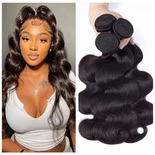 Paquetes de cabello humano de 10, 12, 14 pulgadas, paquetes de cabello humano, 3 paquetes de cabello humano virgen brasileño 12A, paquetes de ondas