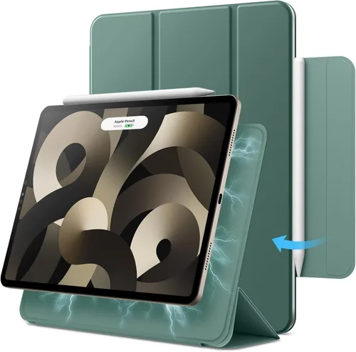 Miniatura 9 de JETech Funda magnética para iPad Air de 11 pulgadas M3/M2 (2025/2024), iPad Air 5/4 (2022/2020 5ª/4ª 10.9 pulgadas), iPad Pro 11 (2018), Negro
