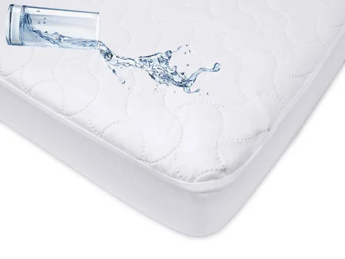 Miniatura 4 de American Baby Company Paquete de 2 Protectores de Colchón de Cuna Impermeables Ajustables de 52" x 28" - Acolchados, Silenciosos, Suaves