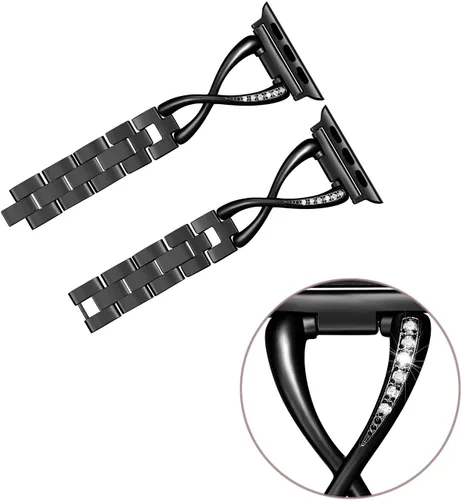 Miniatura 8 de Secbolt Correas compatibles con Apple Watch Band de 1.496 pulgadas, 1.575 pulgadas, 1.614 pulgadas, 1.654 pulgadas, 1.732 pulgadas, 1.772 pulgadas