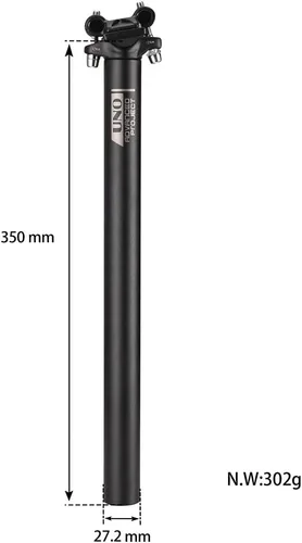 Miniatura 5 de Bike Seat Post 27.2 30.9 31.6 x 350mm or 400mm Length FOMTOR Bicycle Adjustable Seatpost Mountain Bike Seat Post for MTB Road Bike BMX