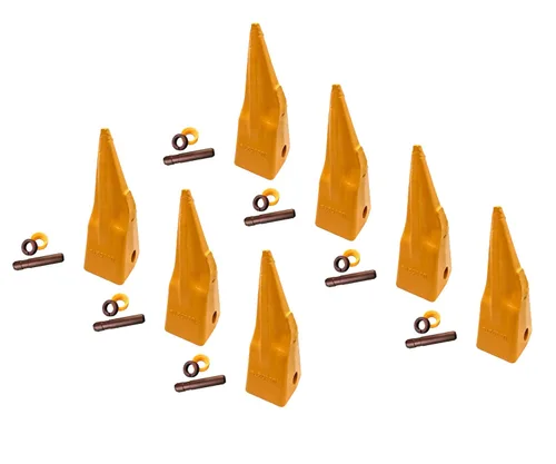 Miniatura 12 de Dientes de roca afilados individuales del cubo del excavador con alfileres, 1U3352TL, se adapta a adaptadores de la serie J350 (9)