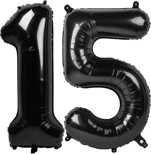 Miniatura 389 de Globo de cumpleaños número 4 dorado de 40 pulgadas, globos gigantes del número cuatro 14 24 34 40 44 2024, globos grandes de lámina de mylar para Oro