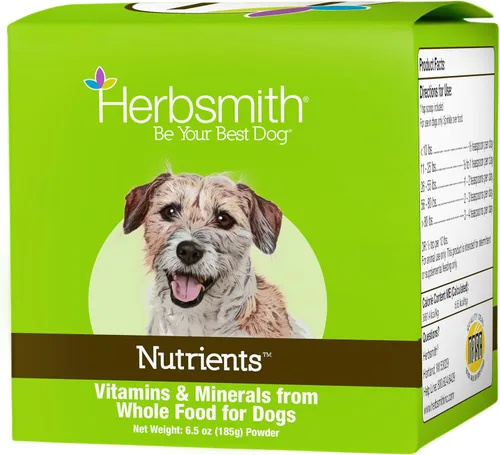 Miniatura 11 de Herbsmith Nutrients Superfood - Multivitamínico para perros con vitaminas y minerales de Whole Foods Boost Kibble o DIY Raw con antioxidantes