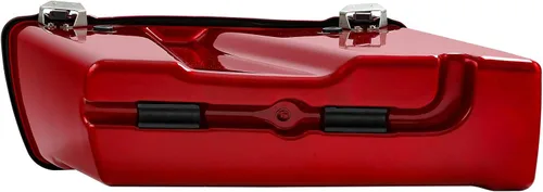 Miniatura 5 de Alforjas rígidas con soportes de conversión para Harley Davidson 1984-2017 Softail Modelos FLST FLSTC FLSTF FLSTN FLSTS modelos Rojo