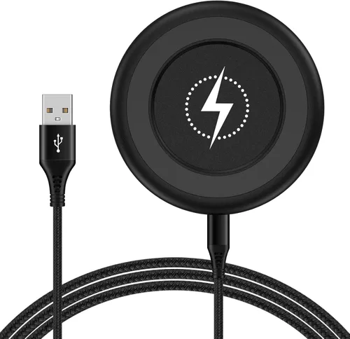Cargador inalámbrico para Samsung Galaxy S26 Ultra/S25 Ultra/S25 Plus/Z Fold7/Flip7/S24FE/S23Ultra/S22/S21,15W Cargador Android Estación de carga