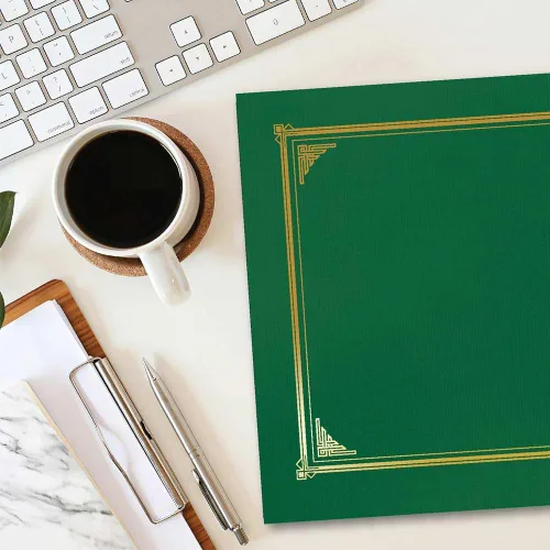 Miniatura 5 de Funda para documentos de lona Geographics, Verde