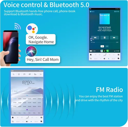 Miniatura 7 de Radio de coche con pantalla táctil de 14.4 pulgadas para Ford Raptor F150 2015-2020 Android Auto Reproductor multimedia estéreo de navegación