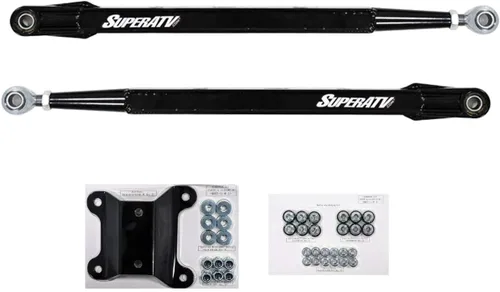 Miniatura 6 de SuperATV Brazos/varillas de radio inferior trasero en caja para Can-Am Maverick X3 64 pulgadas Turbo/X RC/X MR/X DS/MAX (ver ajuste a continuación)