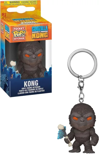 ¡Funko Pop! Llavero: Godzilla Vs Kong - Kong con hacha