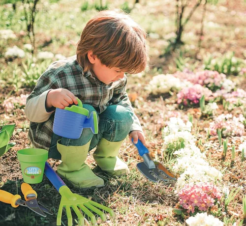 Miniatura 3 de Let's Garden Wagon Playset diseñado para niños a partir de 2 años, multicolor, 201706