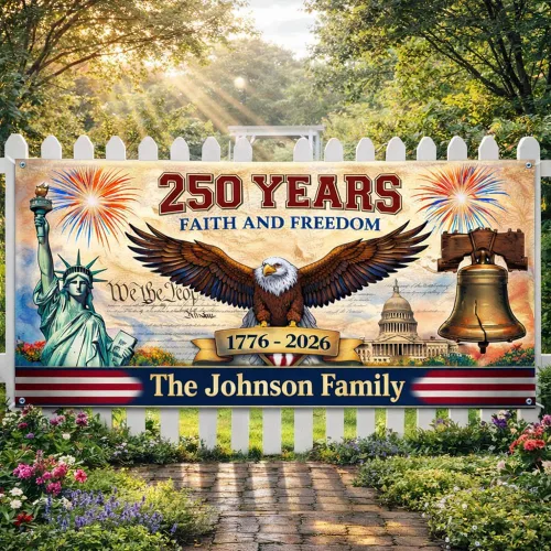 Miniatura 5 de Love Signal Bandera de Estados Unidos personalizada con el 250 aniversario, bandera estadounidense personalizada con imagen, decoración patriótica