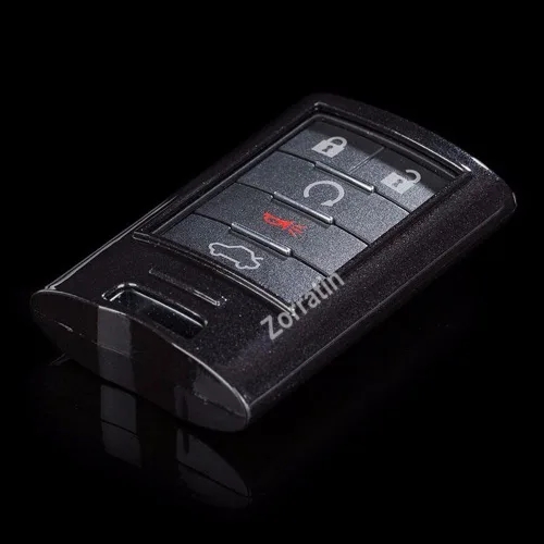 Funda para llave clásica, elegante, color metálico perlado para Cadillac ATS CTS DTS XTS Escalade o Chevrolet Corvette C7 (Un juego incluye 1