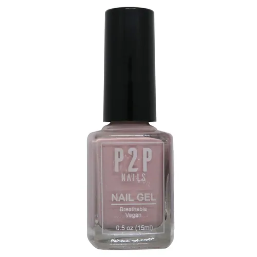 Miniatura 11 de P2P Nails Esmalte de uñas en gel vegano neutro, brillo natural, sin arañazos, secado rápido, textura suave en colores vibrantes, esmalte de gel