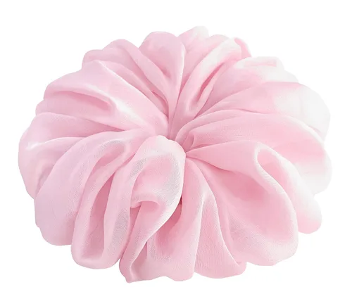 38 colores disponibles, coleteros grandes para el cabello, soporte grande de cola de caballo de gasa suave para porristas, lindo regalo de