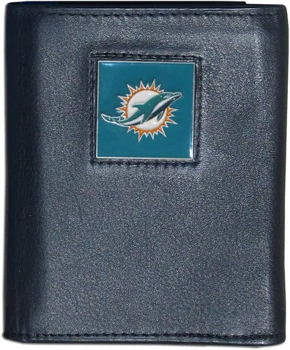 Siskiyou Sports NFL unisex Leather Tri-fold Wallet