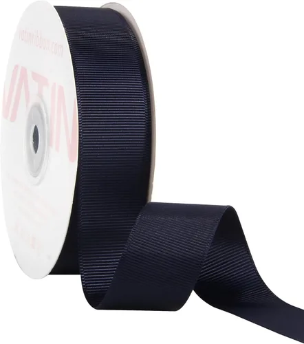 Miniatura 114 de Vatin - Rollo de cinta de grogrén, rollos de 25-50 yardas, perfecto para decoración de bodas, coronas, baby showers, envolturas de paquete de regalo