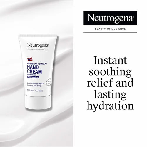 Miniatura 2 de Neutrogena Norwegian Formula Crema hidratante de manos y loción para manos secas, alivio concentrado de glicerina sin fragancia, más de 200 usos