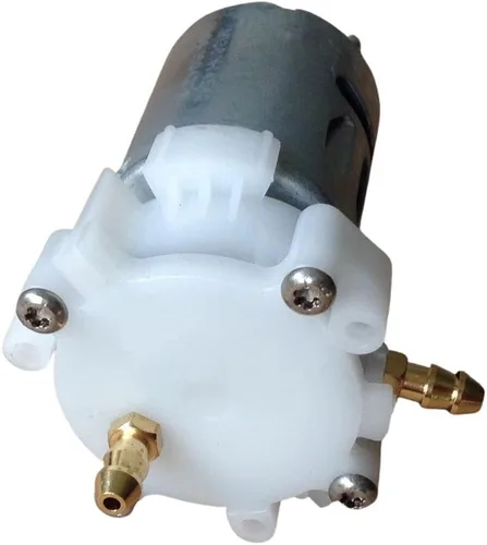 Miniatura 6 de Micro 360 Bomba de agua Engranaje de plástico Mini bomba de aceite con boquilla de cobre para RC Boat Modelo hidráulico Piezas de bricolaje