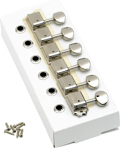 Miniatura 3 de Fender American Vintage Stratocaster/Telecaster Tuning Machines - Zurdo - Níquel