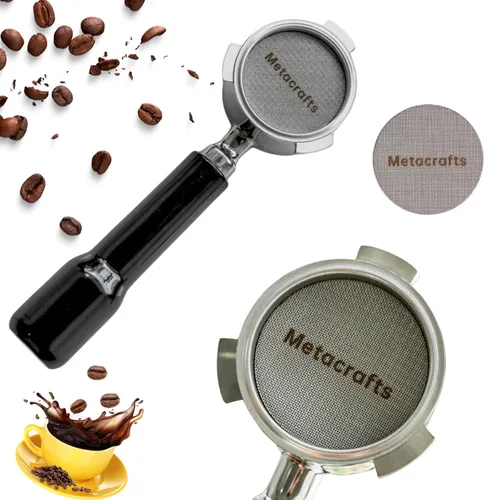 Miniatura 9 de Portafiltro Espresso 51mm con doble salida Compatible con Delonghi Dedica EC680 y EC685 así como modelos de cafetera SMEG y EUPA - Incluye cesta
