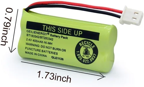 Miniatura 3 de Paquete de 2 baterías BT183342 BT283342 BT162342 BT262342 BT166342 BT266342 BT266342 con 8 pilas recargables AA para luces solares