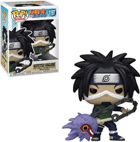 Miniatura 6 de POP Naruto Shippuden - Figura de vinilo de Kotetsu Hagane Funko (paquete con funda protectora de caja compatible), multicolor, 3.75 pulgadas