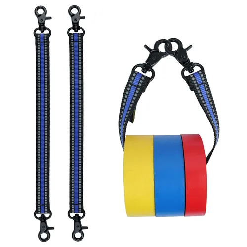 Miniatura 16 de MELOTOUGH Soporte de Cinta Eléctrica Correa de Cinta con Gancho de Resorte con Gatillo para Cinturón de Herramientas, Bolsa de Herramientas, Funda
