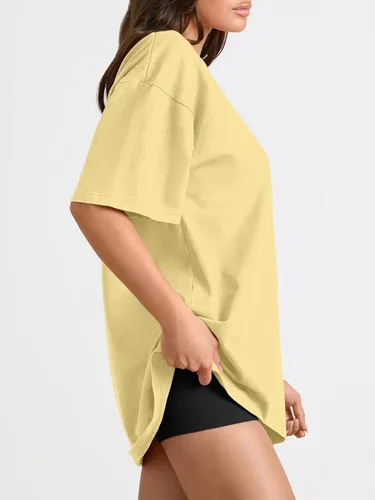Miniatura 16 de Trendy Queen - Camisetas de entrenamiento de moda para mujer, camisetas atléticas de manga corta para verano y primavera, disponibles en tallas
