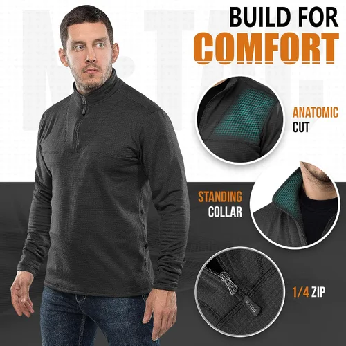 Miniatura 5 de Delta Level 2 - Ropa interior térmica para hombre con forro polar