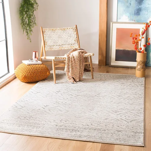 Miniatura 51 de SAFAVIEH Tulum Collection - Alfombra decorativa de 2 x 4 pies, diseño marroquí bohemio envejecido, no desprende pelusa y fácil de limpiar, ideal