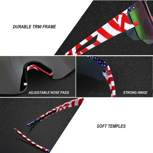 Miniatura 5 de YUNBLL&KO Gafas de sol polarizadas deportivas para hombres y mujeres, protección UV400, para niños, jóvenes, béisbol, para ciclismo, softbol y correr