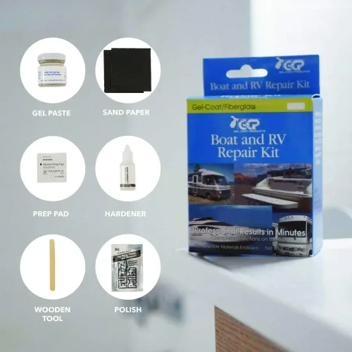 Miniatura 2 de Kit de reparación de barcos y autocaravanas (blanco Bayliner)