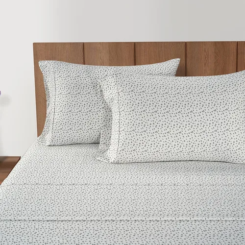 Miniatura 50 de Lane Linen Juego de 2 fundas de almohada 100 % de algodón, tamaño estándar, se adapta a almohadas estándar y Queen, fundas de almohada lujosas