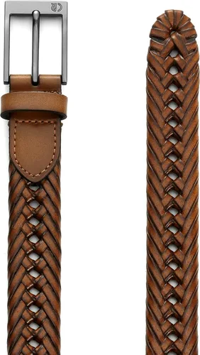 Miniatura 8 de CHAOREN Cinturones trenzados de cuero para hombre, cinturón de cuero tejido casual de 1 18 pulgadas para pantalones de vestir