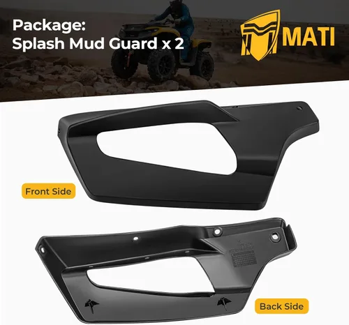 Miniatura 7 de M MATI Guardabarros Trasero Izquierdo y Derecho para Honda Rancher 350 Rancher 400 2004-2007 80250-HN7-000ZA 80251-HN7-000ZA