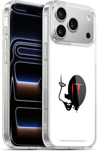 Miniatura 77 de Head Case Designs Funda de gel suave con licencia oficial de la película de TI Pennywise 2 Graphics compatible con Apple iPhone 15 Pro