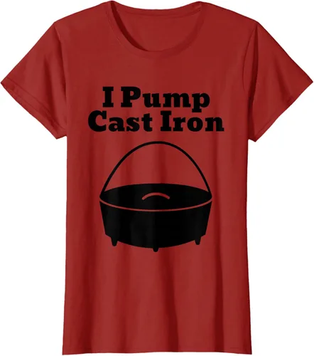 Miniatura 42 de I Pump - Camiseta de hierro fundido para cocinar al horno holandés
